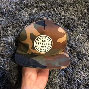 Herschel Supply Company Woodland Camo Snapback